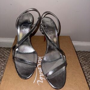 Rosalie Silver heels